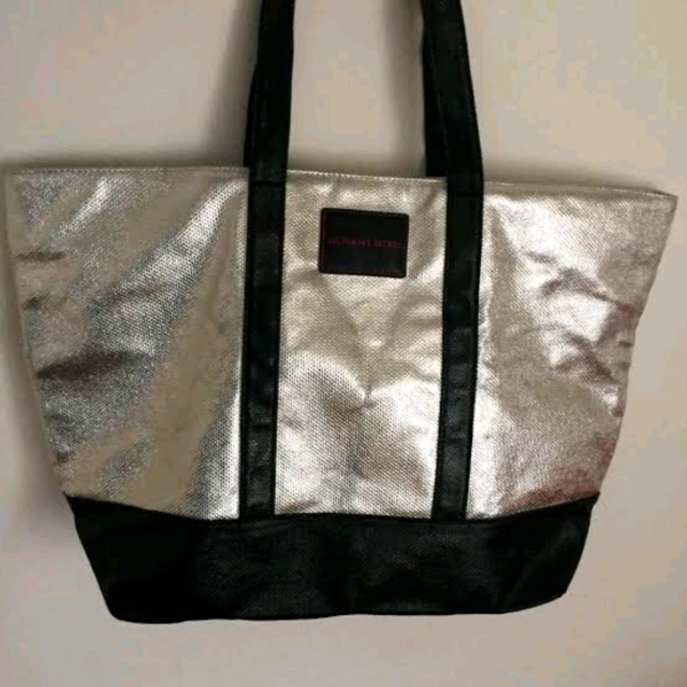 XXL Victoria's Secret Metallic tote bag